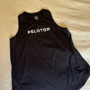 Peloton, tank top, black size large